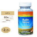 ルチン 500mg 60粒サプリメント サプリ フラボノイド ポリフェノール 健康食品 栄養補助食品 Thompson トンプソン アメリカ 1