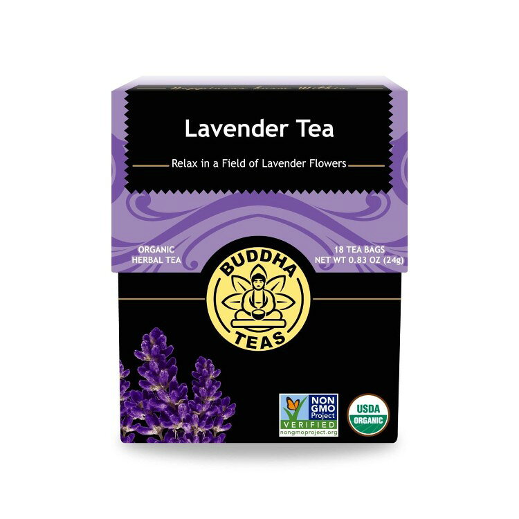 ブッダティー オーガニック ラベンダーティー 18バッグ BUDDHA TEAS Organic Lavender Tea 18 BAG 【お..