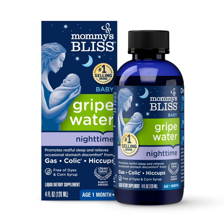 マミーズブリス グリップウォーター ナイトタイム 113g MOMMY'S BLISS Gripe Water Night Time 4 OUNCE..