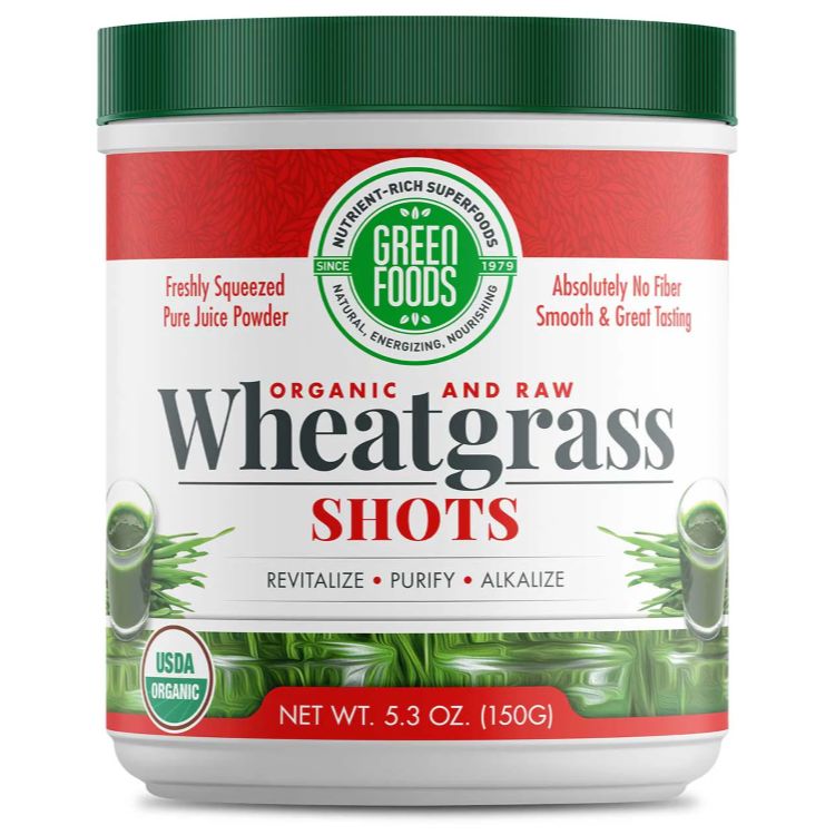 グリーンフーズ ウィートグラスショット（30食分） 150g GREEN FOODS CORPORATION Wheat Grass Shot (30 Serving) 5.3 OUNCE 【お取り寄せ商品】