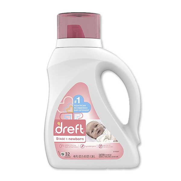 ドレフト 新生児用液体洗剤 洗濯用洗剤 1.36L (46floz) Dreft Liquid Baby Laundry Detergent 赤ちゃん 衣料用 海外直送 アメリカ