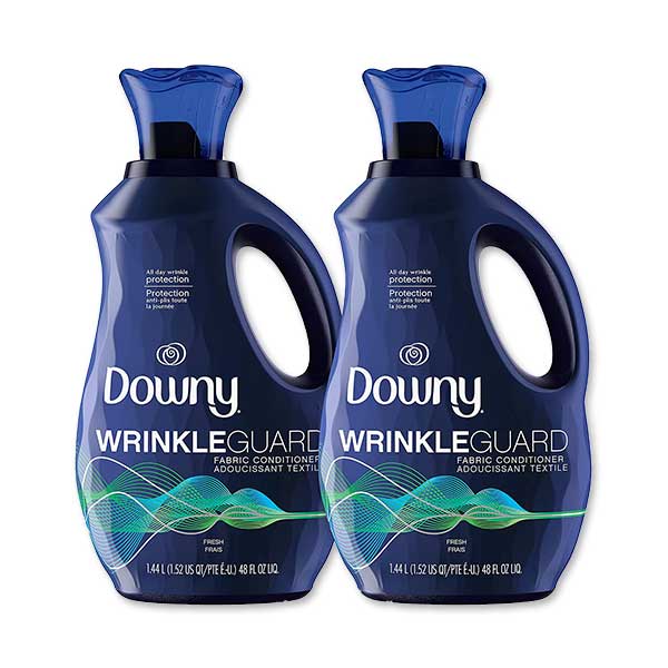 2個セット ダウニー リンクルガード 柔軟剤 液体タイプ フレッシュな香り 1.44L(48floz) Downy Wrinkleguard Liquid Laundry Fabric Softener ランドリー 洗濯 シワ 海外直送 アメリカ