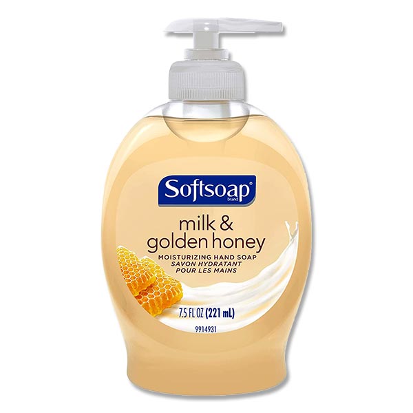 ソフトソープ モイスチャライジング リキッドハンドソープ ミルク&ハニー 221ml 7.5floz Softsoap Moisturizing Liquid Hand Soap Milk and Honey 海外 定番 ハンドウォッシュ 単品 セット