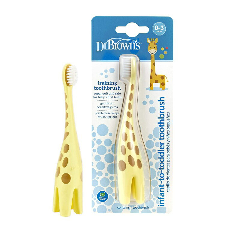 ドクターブラウン ベビー用 歯ブラシ ソフト 0~3歳 Dr.Brown 039 s baby Toothbrush soft