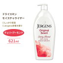 yAJŁzW[QY hCXLCX`CU[ `F[A[h 621ml (21floz) Jergens Dry Skin Moisturizer Original Scent Cherry Almond ێ  CO