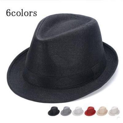 帽子 ハット メンズ レディース 中折れハット 綿麻素材 通気性 カジュアル ファッション 男女兼用 秋物..