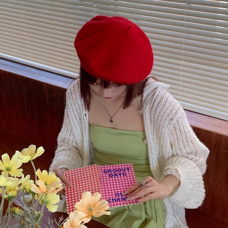 ベレー帽 帽子 春 秋 冬 レディース 韓国 ベレー帽 ハット 韓国ファッション 帽子 レディース ベレー帽..