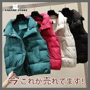 ベスト ダウンベスト コート 中綿ベスト ブルゾン レディース おしゃれ アウター 秋 冬服 ゆったり 暖かい 防寒 大きいサイズ