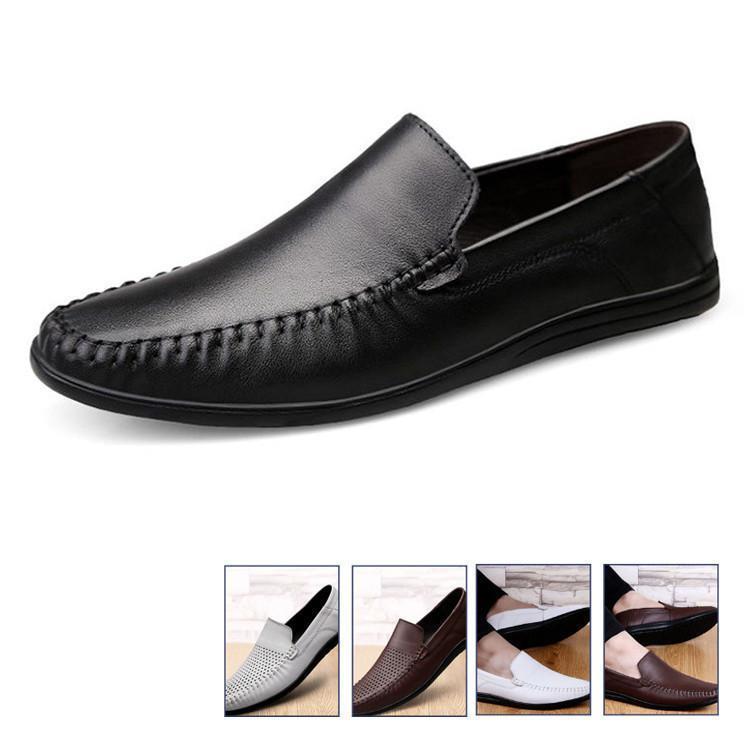 メンズドライビングシューズ　本革　メンズシューズ　カジュアル 合わせやすい 春夏秋冬 スリッポン　..