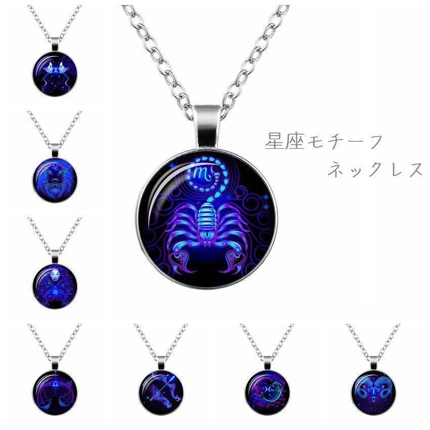 星座ネックレス 十二星座ネックレ