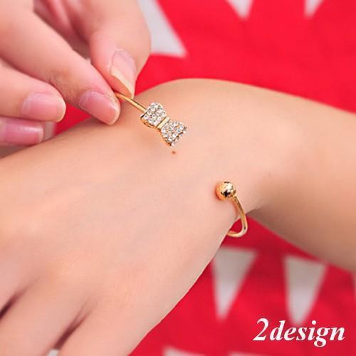 ブレスレット バングル ラインストーン アクセサリー ファッション小物 ジュエリー レディース ブレス ..