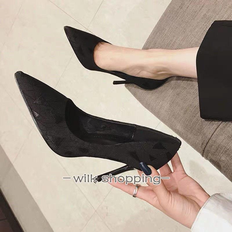 パンプス ハイヒール ポインテッドトゥ ヒール9センチ 5センチ 10cm 3cm 7cm 8cm ...