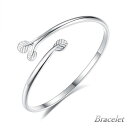 ブレスレット バングル レディース アクセサリー カフブレスレット シンプル リーフ 腕輪 おしゃれ プレゼント ギフト