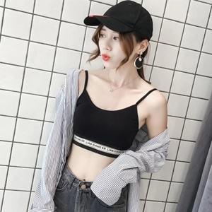 ブラトップ レディース ベアトップ チューブトップ 透けにくい スポーツ 英字プリント 補正下着 春 夏 新作 harmony17-10027963 harmony17 サンプル画像2