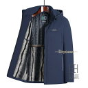 中綿コート メンズ ビジネスコート 裏ボア 裏起毛 ボアジャケット フード付き 紳士服 通勤 シンプル 防風 防寒着 暖かい 冬 冬服 アウター 40代 50代...