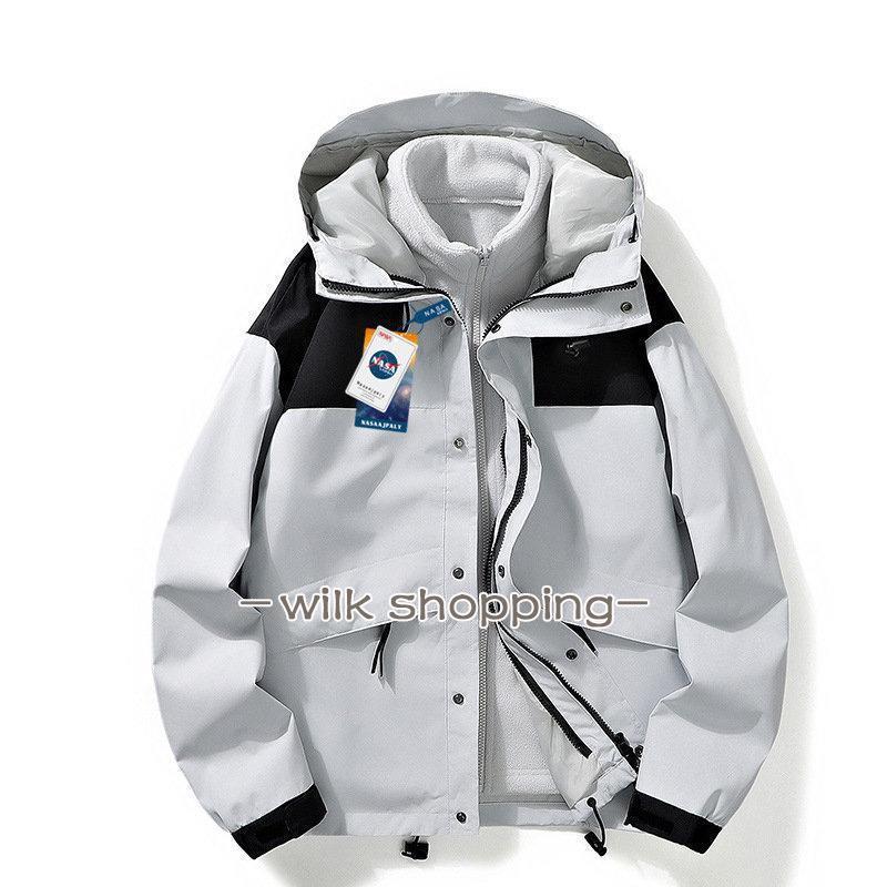 ウェア 登山服 ジャケット メンズ レディース インナー外す可 撥水加工 ボアインナ...
