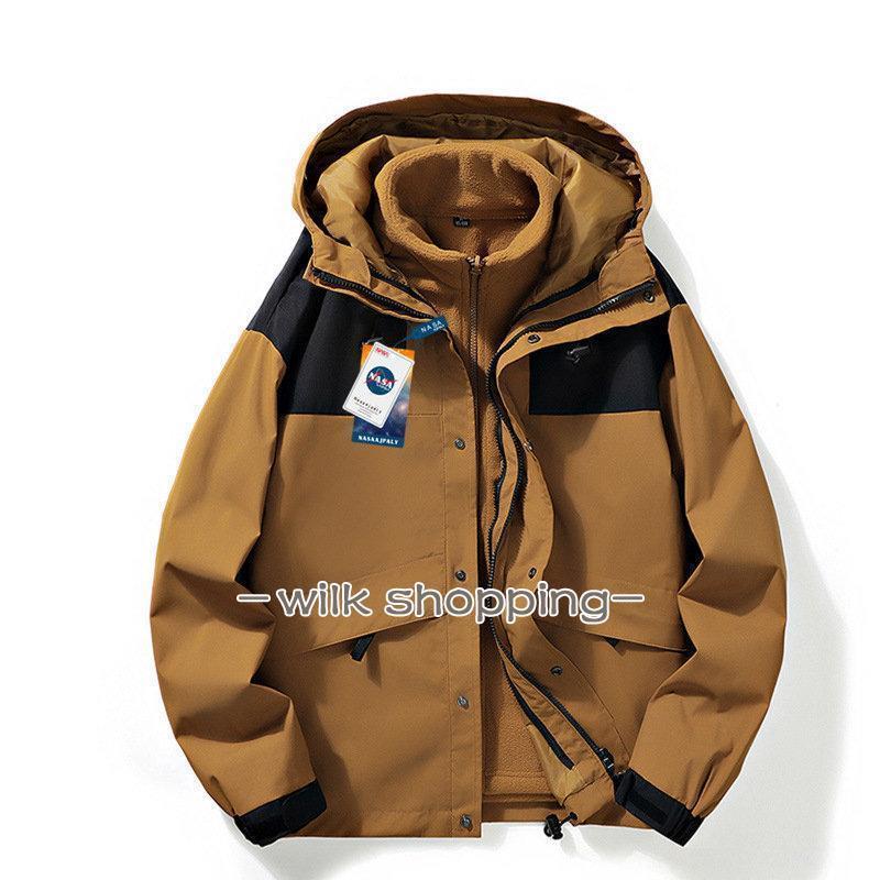 ウェア 登山服 ジャケット メンズ レディース インナー外す可 撥水加工 ボアインナ...