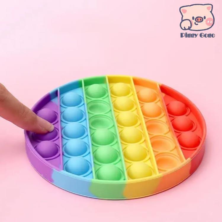 harmony17の4個セット プッシュポップ バブル ストレス解消グッズ スクイーズ玩具 知育 ポップイット 洗える プッシュポップ 正方 ハート クマ｜アングル2