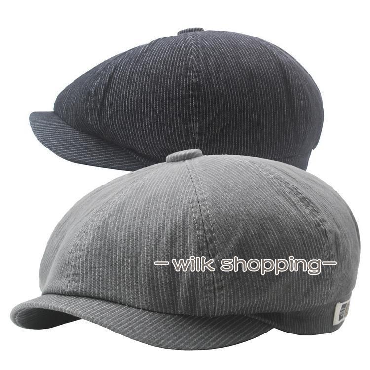 帽子 メンズ キャスケット ストライプ柄 ハンチング ニュースボーイキャップ 小顔効果 防寒 春 秋[素材]100%コットン※画像の商品はサンプルです。実際の商品とは仕様?加工?サイズ?素材が若干異なる場合がございます。※ ロットによっては...