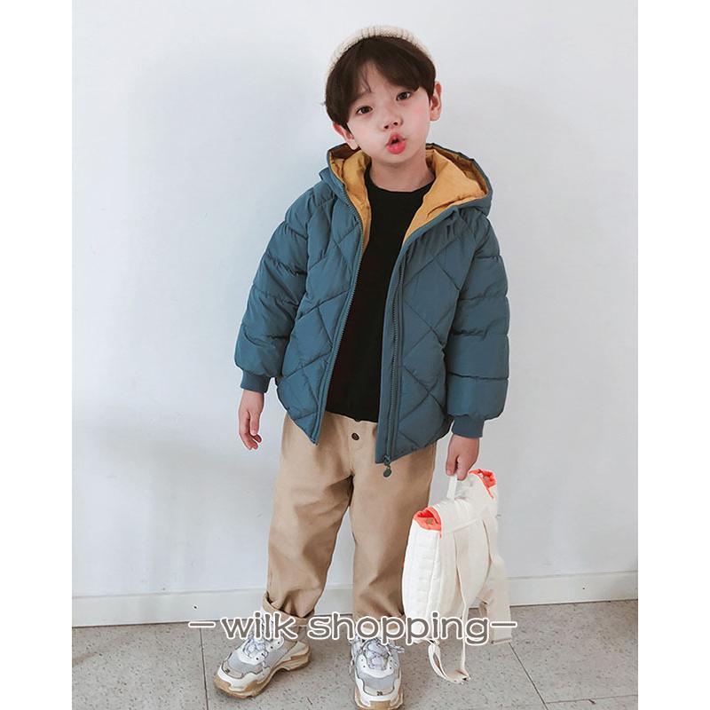 中綿ジャケット キッズ コート アウター 子供服 キッズ カジュアル あったか アイテム 防寒対策 男の子 女の子 ブルゾン 雪遊び 中綿 冬物 秋物 3