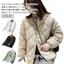 上着 レディース ジャケット コート 中綿コート キルティング 冬 長袖 ノーカラー 中綿コート アウター 軽量 中綿 中綿ジャケット 羽織り ジャケ