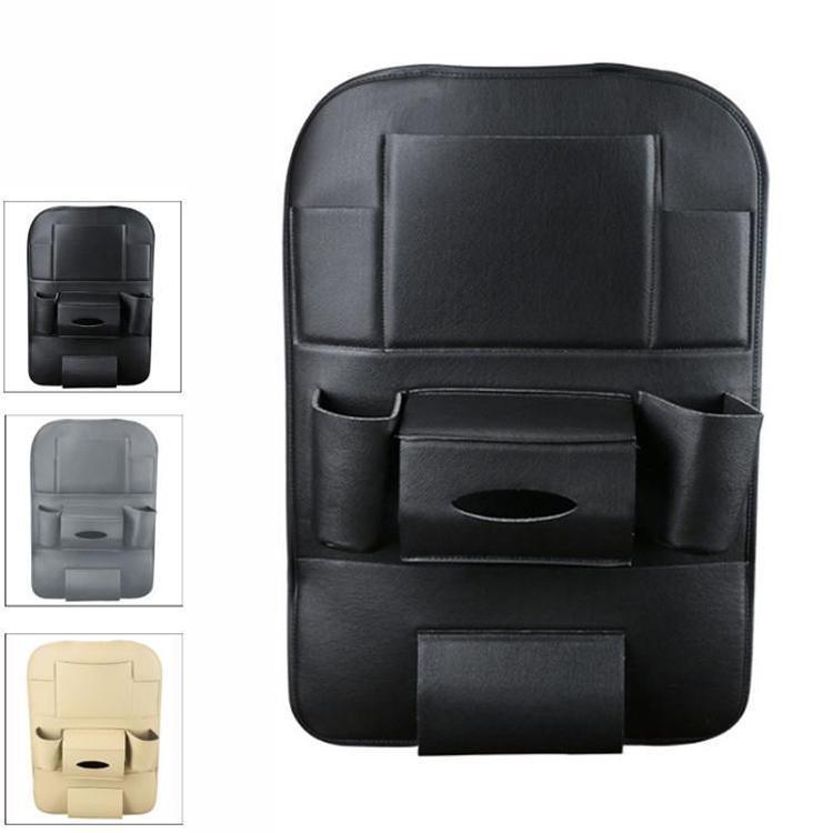 Western Furniture - 車収納 後部座席 シートバッグ シートポケット カー用品 車載 小物入れ マルチポケット 大 容量 ホルダー 車用収納バッグ ティッシュケース 汎用