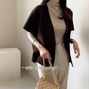 コート 秋服 羽織り カーディガン 春秋 ライトアウター 無地 40代50代 フォーマル 羽織るもの トップス 体型カバー マント ポンチョコート ポンチョ