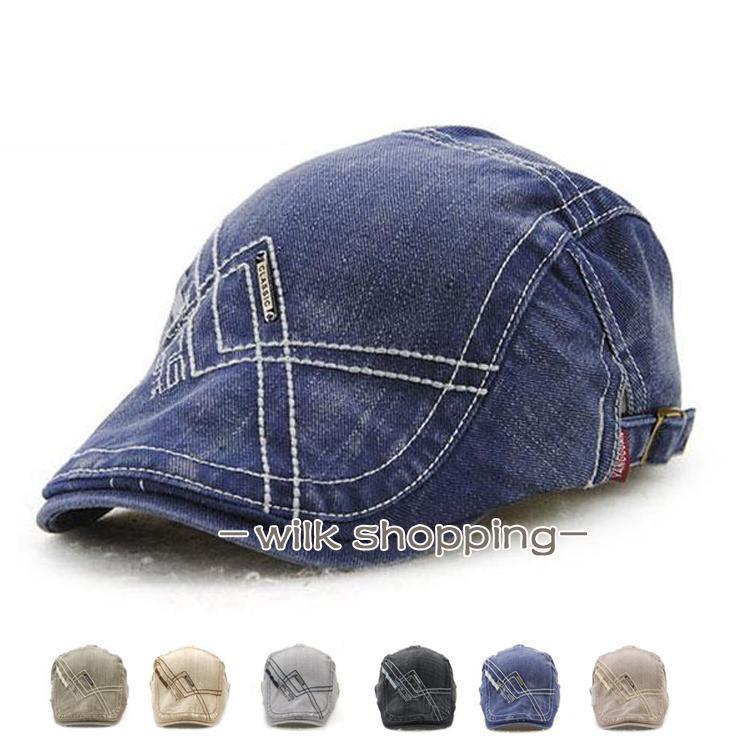 春夏秋冬　ハンチング帽　帽子　メンズ　メンズキャップ　防寒　カジュアル ベレー帽 おしゃれ uvカット　ゴルフ(4)