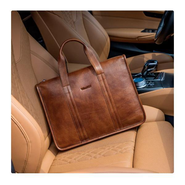 ●商品:LLB-0078●素材（外側）:牛革 本革●素材（内側）:ポリエステル●サイズ：横37.3cm×縦 28.3cm×マチ5.7cm●収納可能サイズ: 財布、スマホ、化粧品など●ご注意※天然皮革を使用する製品のほとんどが、天然皮革ならではの風合いを生かして作られているため、※特性上、革の表面にはキズ?色ムラ?シワなどがございますが、良品となりますので予めご了承ください※実寸に於きましては、多少の誤差がある場合がございますが、ご了承下さいませ※PCの環境,及び撮影の関係で、商品は多少のカラーの相違があります、ご理解下さい爆買