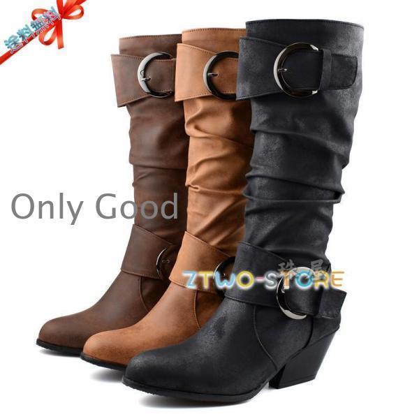 ロングブーツ レディース ニーハイブーツ ブーツ ロング丈 ジョッキーブーツ 秋 冬 撥水 シューズ 靴 ..