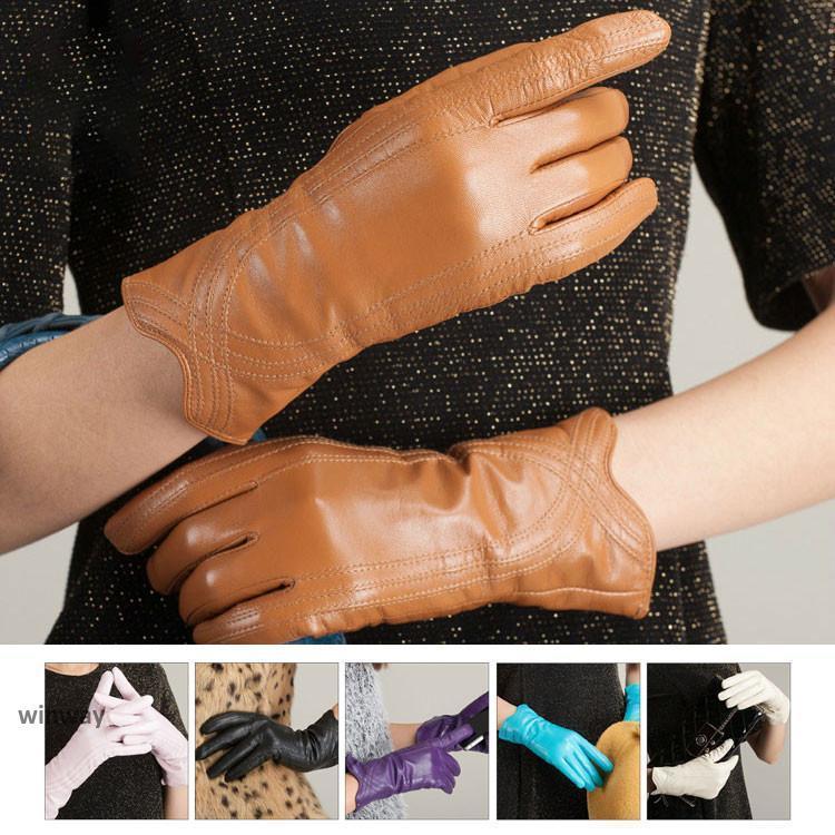 本革手袋　レディース　グローブ　レザーグローブ　レザー手袋　glove おしゃれ バイク手袋　バイクグ..