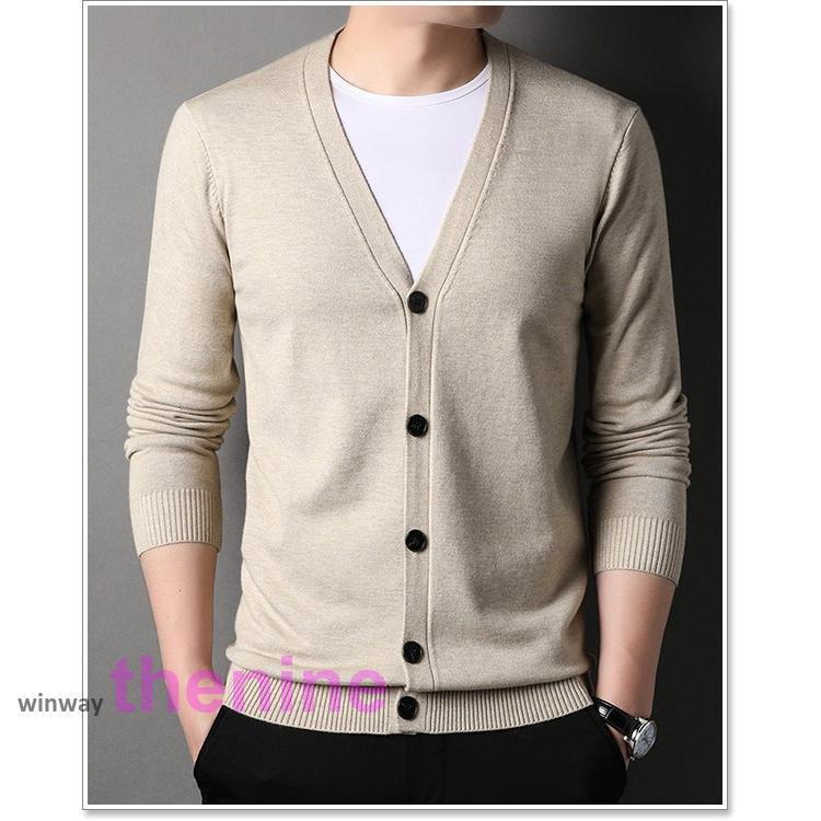 樂天商城 - カーディガン メンズ 春 秋 冬 ニット ビジネス カジュアル 厚手 薄手 おしゃれ 40代 50代にも好評Men’s カーディガン特集商品情報から↓