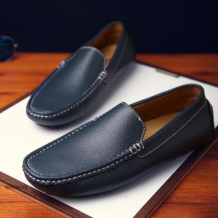 商品規格【品名】：メンズ本革ドライビングシューズ【アッパー】: 牛革【裏地】：豚革【ソール】:合成ゴム【スタイル】：ファッション　カジュアル【カラー】：オレンジ　ブルー　ネービー　ブラック　ホワイト【サイズ】：38-47【季節】：オールシー...