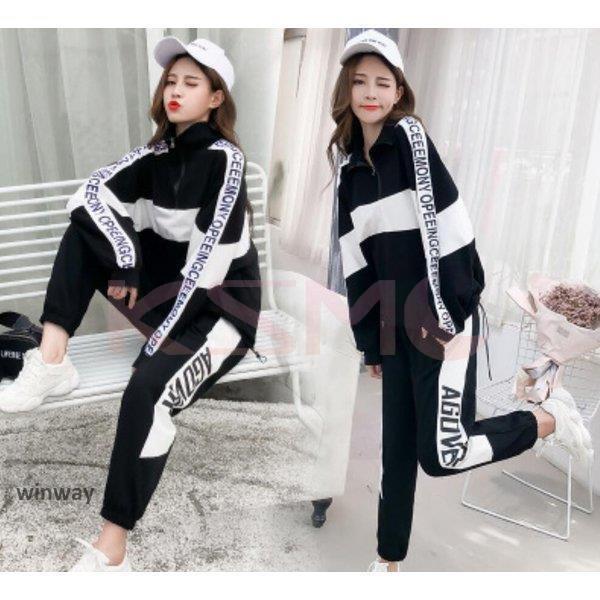 スウェットセット　レディース　セットアップ　ヒップホップ　ダンス衣装 　ジャージ　上下セット　トレーナー　演出服　運動着　部屋着　上下セット　春夏　秋冬　女子　スポーツウエア　　ルームウェア　ジップアップ　ブルオーバー商品詳細サイズ：肩幅/...