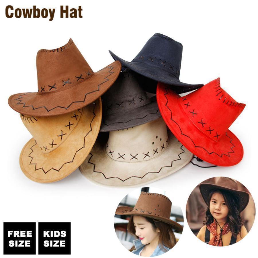 カウボーイハット ウエスタンハット テンガロンハット ハット帽 ハット帽子 帽子 レディース キャップ ..