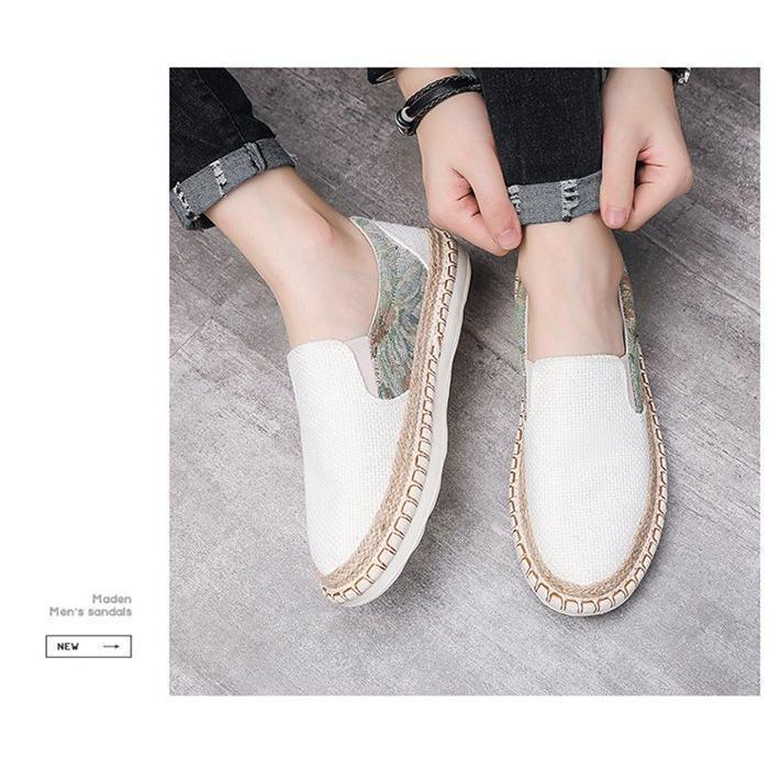 スリッポン メンズ メンズシューズ 靴 カジュアルシューズ シューズ 履きやすい 歩きやすい カジュアル シンプル おしゃれ 柄 通勤 通学 定番 3