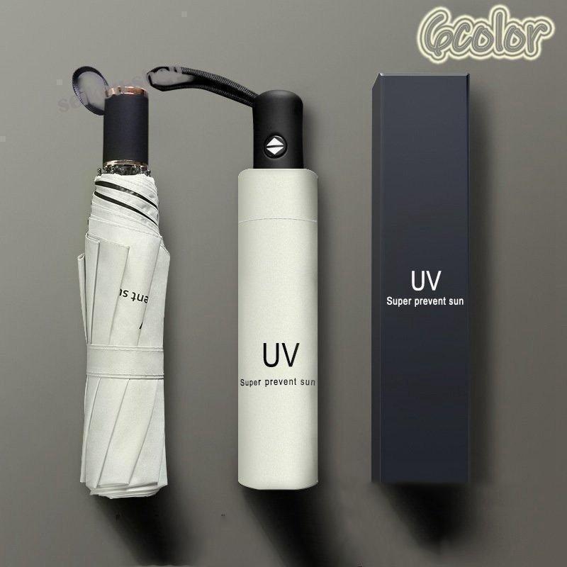 折りたたみ傘 雨傘 晴雨兼用 折り畳み傘 傘 ワンタッチ 自動開閉/手動開閉式 撥水加工 日傘 メンズ レディース 梅雨対策 8本骨 大きいサイズ(4)