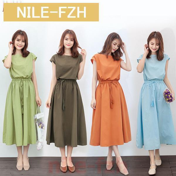 商品名：フレンチスリーブワンピース / French sleeve dressコットン素材で涼し気なロングワンピースです。フレンチスリーブが気になる二の腕や肩回りをさりげなくカバー◎カラバリとサイズ展開が豊富で、お気に入りの1枚が見つかります。※関連キーワード可愛い ロング丈 涼しい 着痩せ 春夏※カラーやサイズ等の詳細情報は画面を下にスクロールして頂くと記載しております。