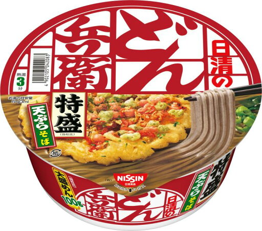 日清食品 どん兵衛 特盛天ぷらそば 西 カップ 142g 12個入り 日清食品 どん兵衛 特盛天ぷらそば 西 カップ 142g 12個入り
