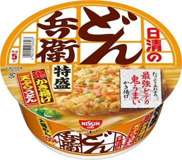 日清食品 どん兵衛 特盛かき揚げ天ぷらうどん 138g　12個入り