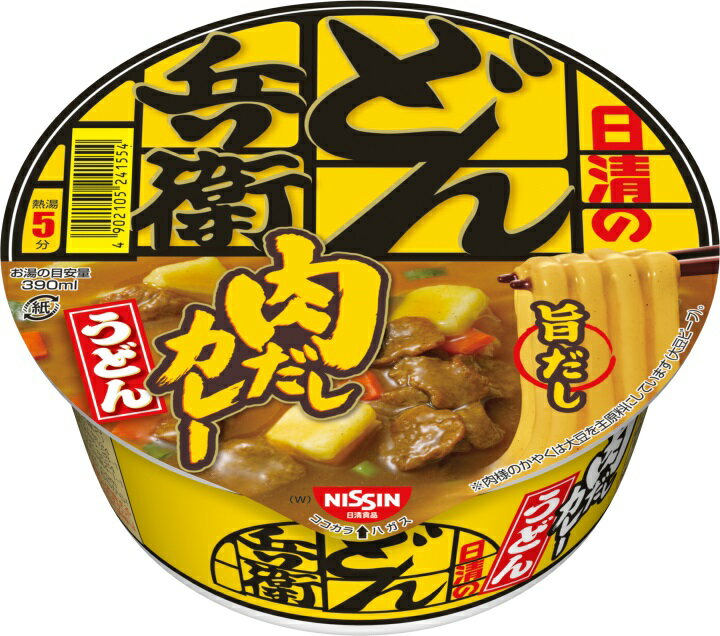 日清食品 どん兵衛 カレーうどん 西 87g　12個入り