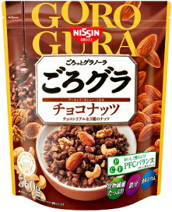 日清シスコ ごろグラ チョコナッツ(360g) 6袋入り