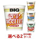 選べる2ケース 日清 カップヌードル ビッグ 4種 24個セット