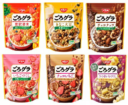 選べる4ケース　日清シスコごろグラ（24袋）セット