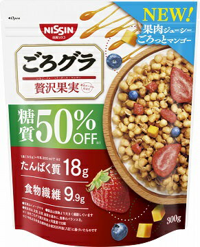 ごろグラ糖質50%オフ 贅沢果実(300g) 6袋入り