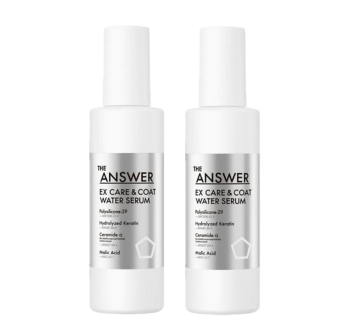 2本セット　THE　ANSWER　ジアンサー　EX　ケア＆コート　ウォーターセラム　1本(190ml)神奈川倉庫
