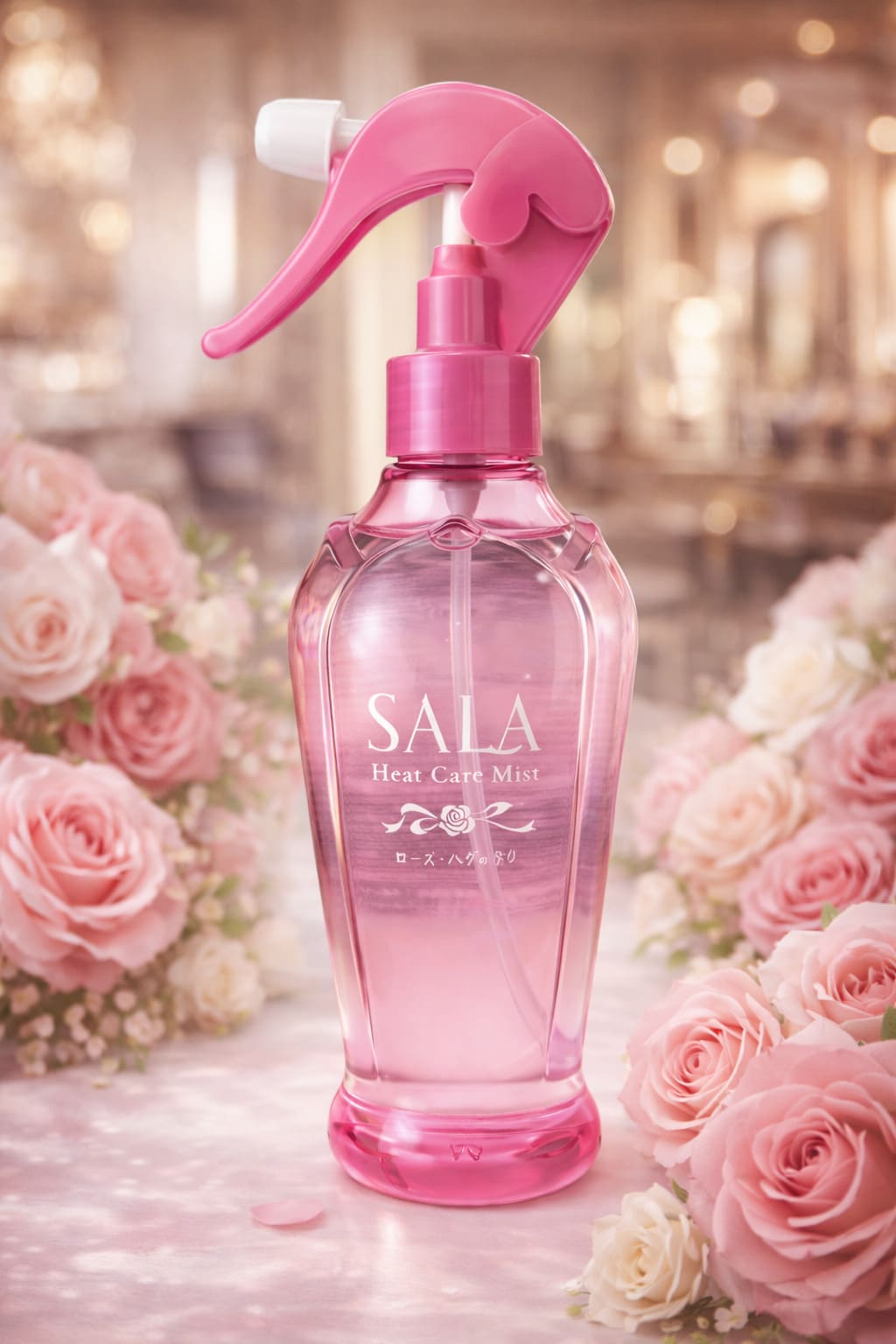 Rakuten - SALA ヒートケアミスト ヘアスタイリング 250ml　ローズ・ハグの香り　川越倉庫