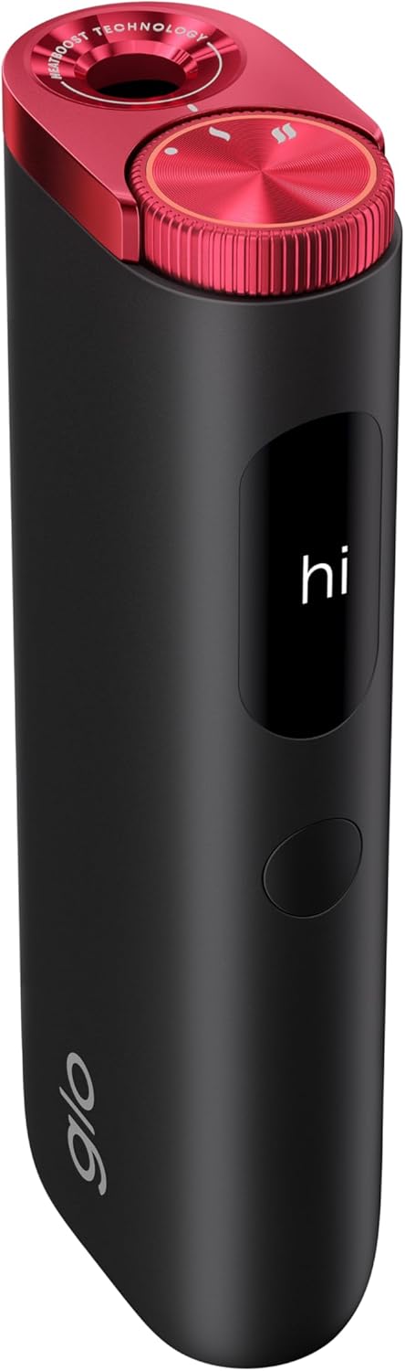 ■　●glo™についてシンプルな操作性と洗練されたデザインを両立した加熱式デバイス。日常にフィットする一台として、快適な使用感を追求しています。■　●glo™ Hyper proHEATBOOST™テクノロジー搭載モデル。従来のHyperシリーズ対応デミスリムスティック（別売）をご使用いただけます。■　●主な特長・TASTE SELECT™ダイアルで加熱モードを選択可能 ・EASYVIEW™スクリーンで状態確認が簡単■　注意事項・フル充電時の使用回数は使用状況により異なります ・充電時間は環境や使用状況により変動します ・USBケーブル付属（ACアダプター別売） ・デザインは新旧混在する場合がございます（仕様変更なし） ・20歳未満の方はご使用いただけません