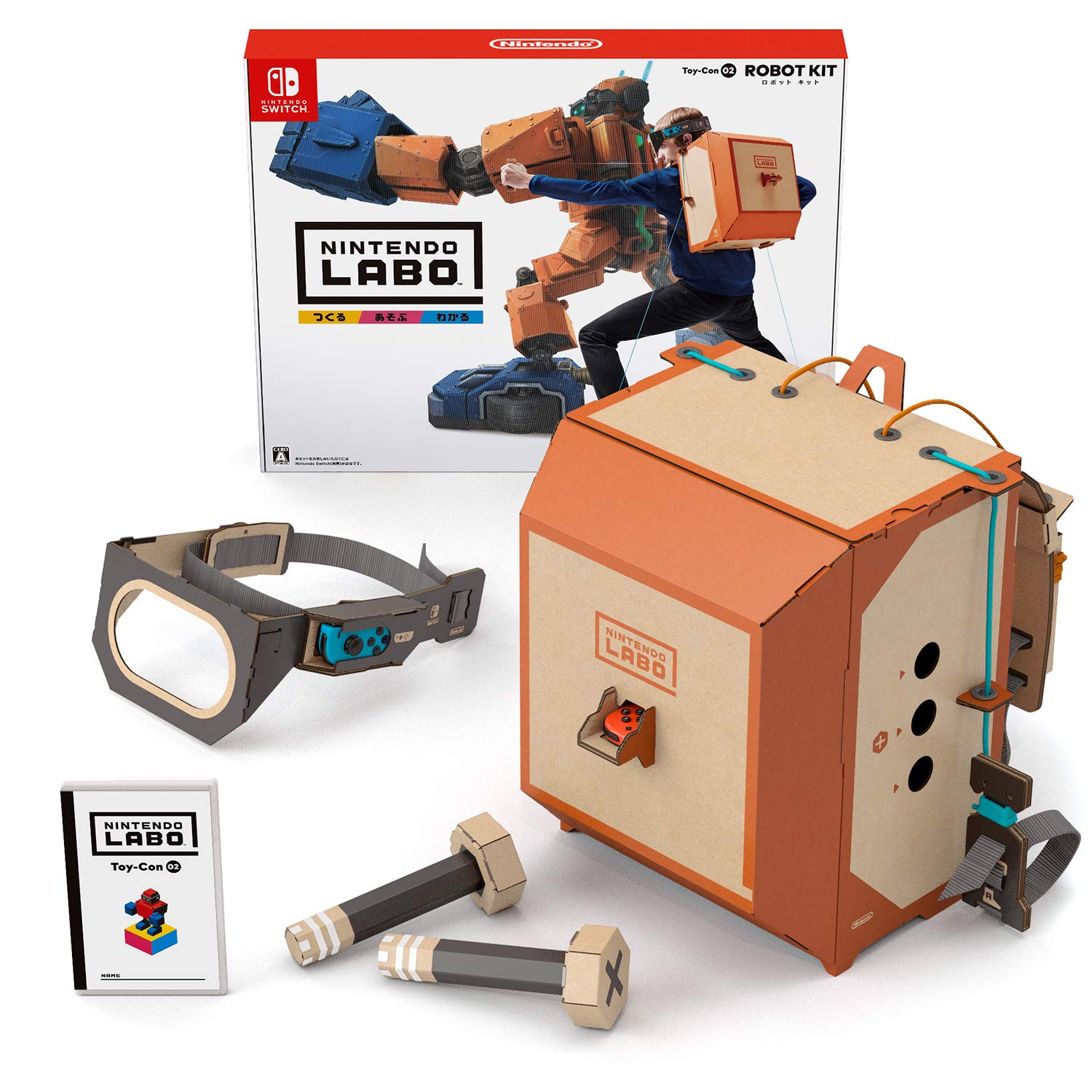 Rakuten - Nintendo Labo (ニンテンドーラボ) Toy-Con 02: Robot Kit - Switch　福島北倉庫