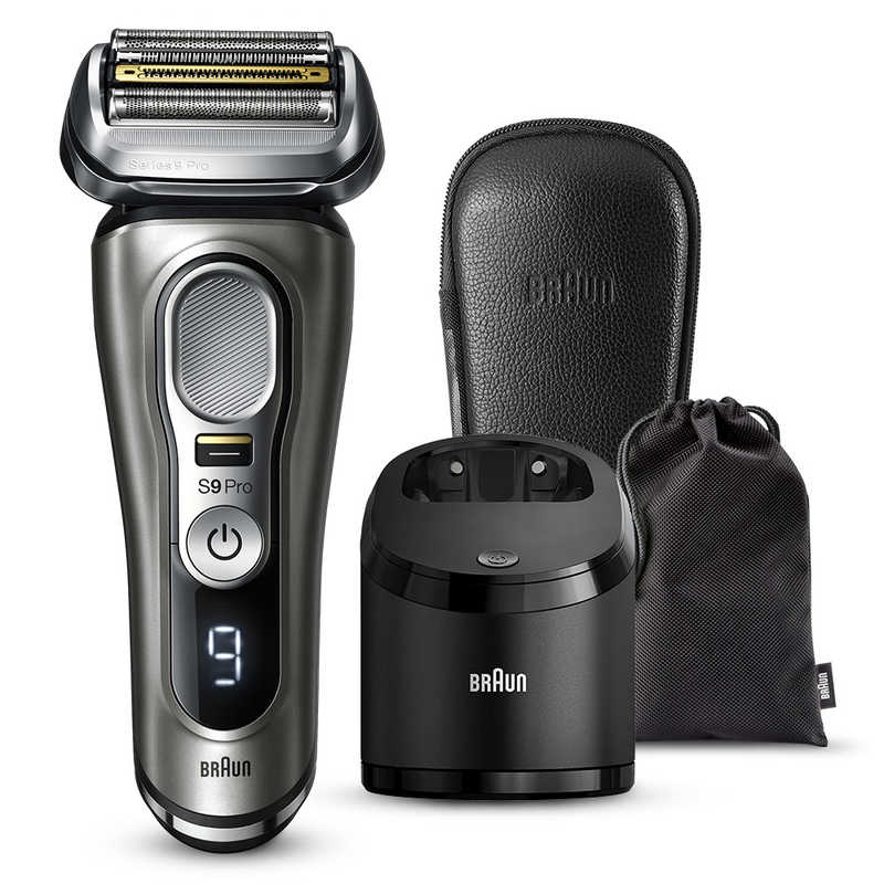 ブラウン BRAUN　電気シェーバー 9465CC-V 4枚刃 充電式 自動洗浄 アルコール洗浄 防水 お風呂剃り対応　福島南倉庫
